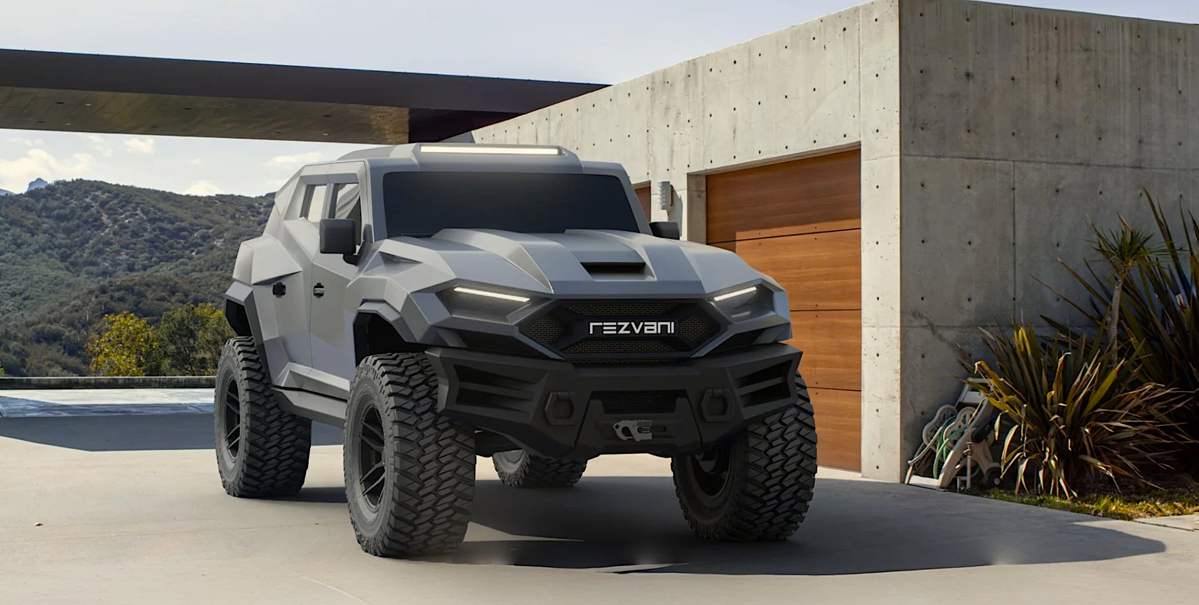REZVANI TANK ALL-TERRAIN TACTICAL VEHICLE